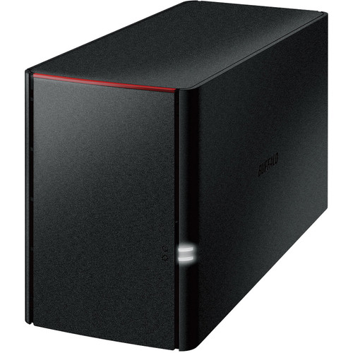 ★BUFFALO 6TB LS220DN0602B相当 LINKSTATION Buffalo 6TB LinkStation 220 NAS Server (2 x 3TB) LS220D0602 B&H