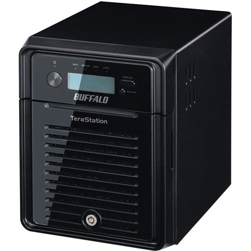 BUFFALO　TeraStation　8TB　TS3400DN0804 Buffalo 8TB TeraStation 3400 4-Bay NAS Server TS3400D0804 B&H