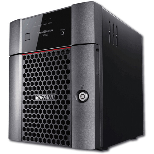 Buffalo TeraStation 3420 Partially Populated 16TB 4-Bay NAS Server (2 x 8TB)
