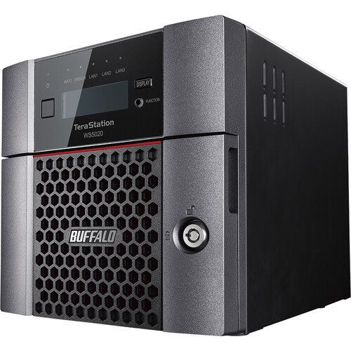 Buffalo TeraStation WS5020 IoT 8TB 2-Bay NAS Server (2 x 4TB)
