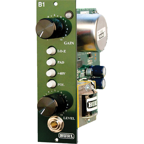 Burl Audio 500 Series Microphone Pre Amp with Bx2 Nickel Output Transformer