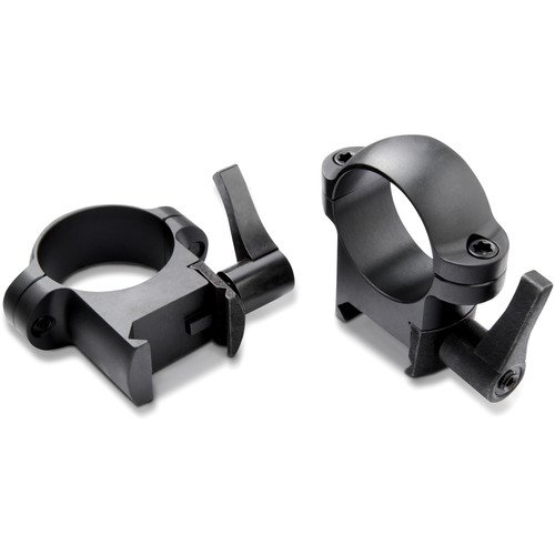 Burris Optics Zee Quick Release Riflescope Rings (1", Steel, Medium, Matte Black)