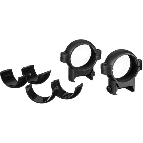 Burris Optics Signature Zee Rings for 1" Maintubes (0.77" Height, Matte Black)