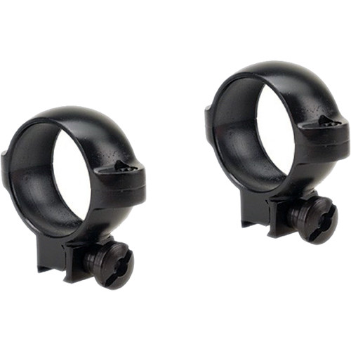 Burris Optics Signature Rimfire and Airgun Riflescope Rings with Pos-Align Inserts (1", Steel, Medium, Matte Black)