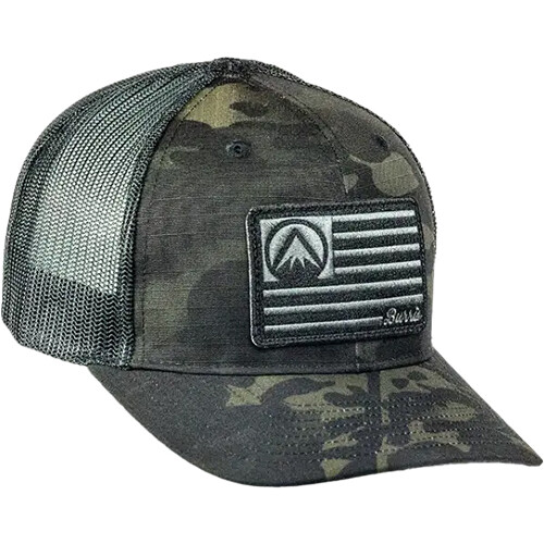 Burris Optics Patriot Trucker Hat (Tactical Camo)