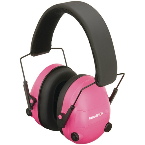 Champion Electronic Ear Muffs (Pink)