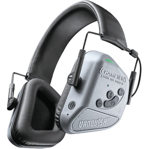 Champion Vanquish Pro Electronic Hearing Protection Bluetooth Headphones (Gray)
