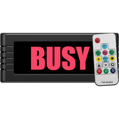 BusyBox R with 2 Signs (On Air, Busy)