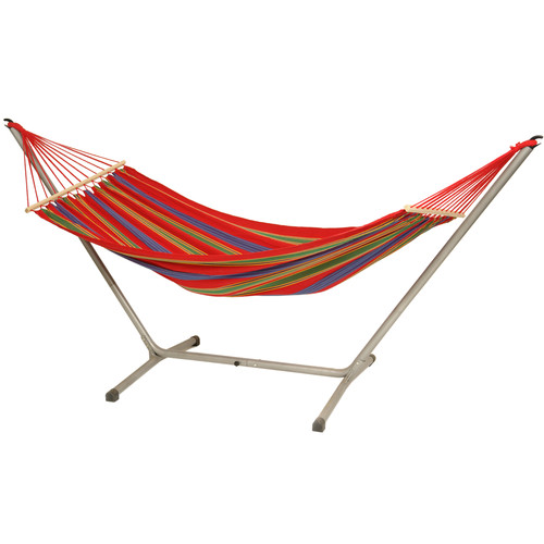Byer of Maine Jet Set Hammock & Stand (Cayenne Red)