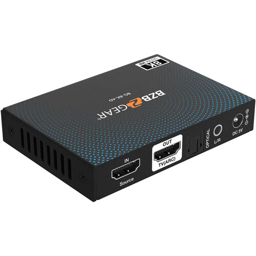 BZBGEAR UHD 8K60 HDMI 2.1 Audio De-Embedder
