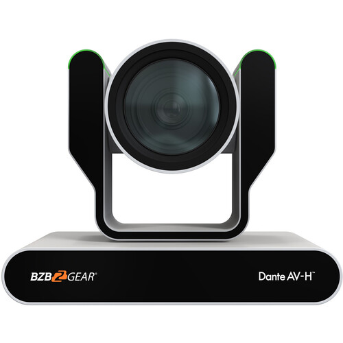 BZBGEAR 4K PTZ Auto-Tracking/Live Streaming Camera with Tally & 25x Zoom (White)