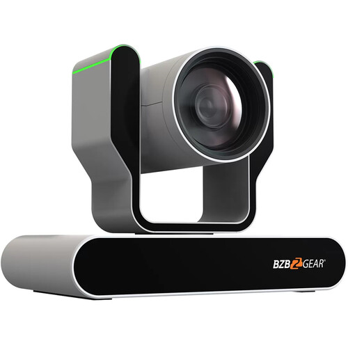 BZBGEAR 1080P FHD Auto Tracking Live Streaming PTZ Camera with Tally Lights and 20x Zoom (White)