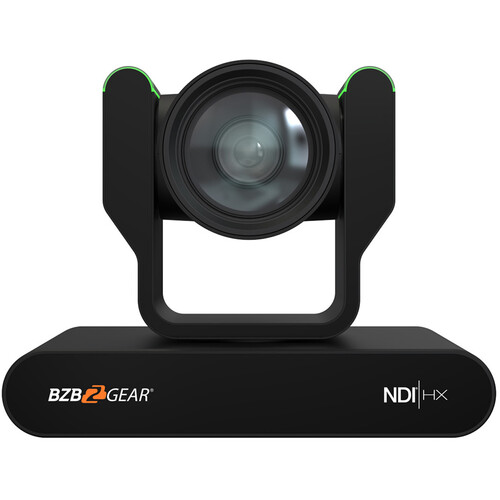BZBGEAR Live Streaming NDI|HX3 PTZ Camera with Auto-Tracking, Tally & 12x Zoom (Black)