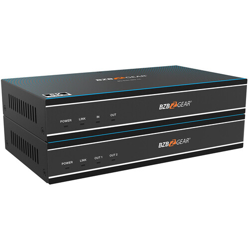 BZBGEAR 8K HDMI 2.1 Extender with IR over Fiber