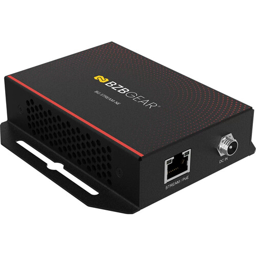 BZBGEAR BG-STREAM-NE HDMI to IP/UVC PoE Encoder (NDI HX3 Ready)