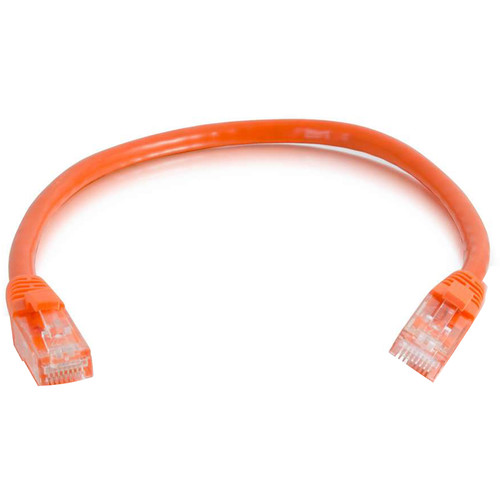C2G Cat 6 Snagless Unshielded Patch Cable (6', Orange)