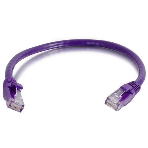 C2G Cat 6 Snagless Unshielded Patch Cable (20', Purple)