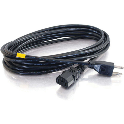 C2G 4' NEMA 5-15P to IEC320C13 16 AWG Universal Power Cord (Black)