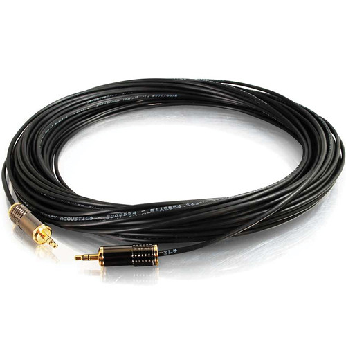C2G Plenum-Rated 3.5mm Stereo Audio Cable (75')