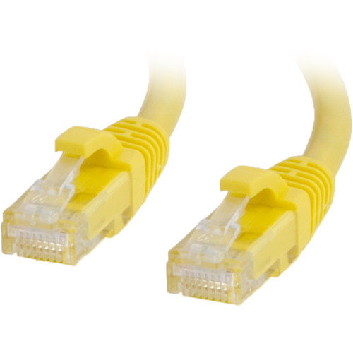 C2G Cat 6a Snagless Unshielded Ethernet Patch Cable (1', Yellow)