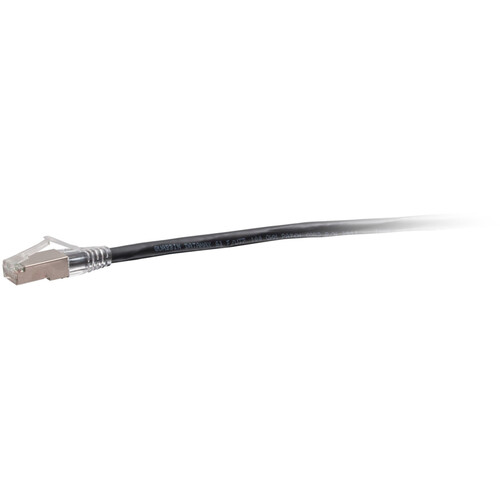 C2G Cat 6a Snagless Shielded Ethernet Patch Cable (75', Black)