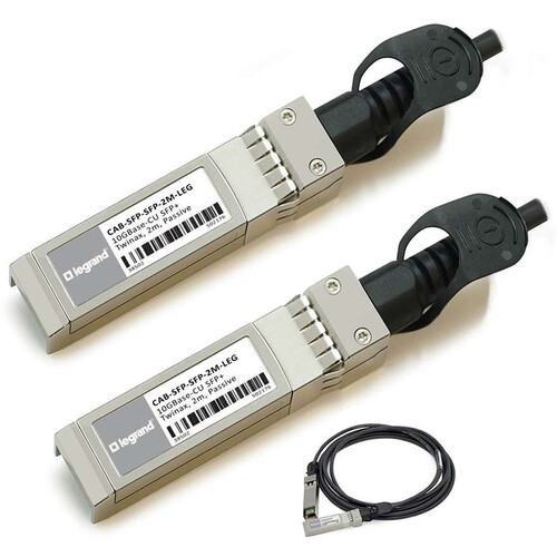 C2G Arista NetworksCAB-SFP-SFP-2M Compatible 10GBase-CU SFP+ to SFP+ Passive Direct Attach Cable (6.6')