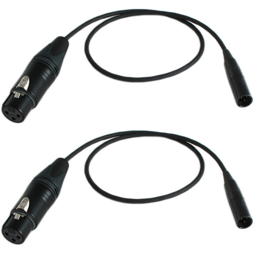 Cable Techniques XLR 3-Pin Female to TA3 Male Cable