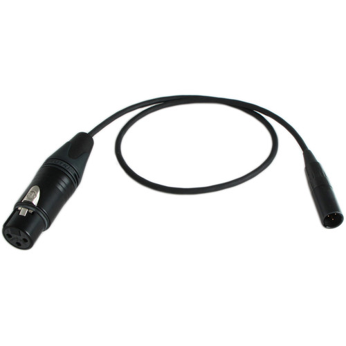 Cable Techniques XLR 3-Pin Female to TA3 Male Cable CT-FXMT3-20