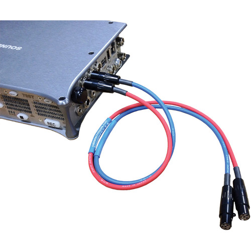 Cable Techniques TA3F to TA5F Blue & Red Cable Kit (Set of Two, 24" Each)