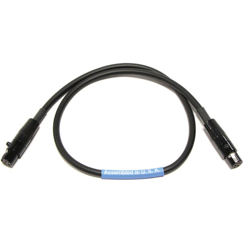 Cable Techniques CT-PLR3T-18K TA3F to TA3F Balanced Lectrosonics LR Receiver Cable (18")