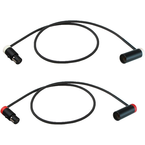 Cable Techniques Low-Profile Cables for Rode Stereo VideoMic X to Canon EOS C70 & C400 (Set of 2)