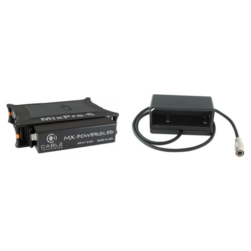 Cable Techniques MX-POWERSLED Kit with 15" NP-1 Cap to Hirose 4 Battery Bud Input Cable