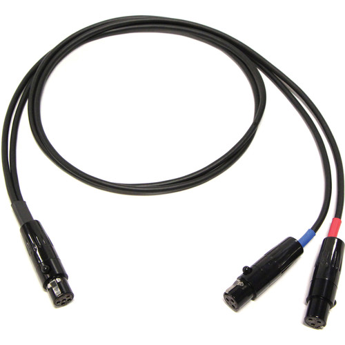 Cable Techniques Two TA3F to TA5F Receiver Cable for RX Emergency Two (24")
