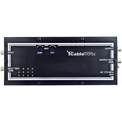 CableTronix CTA-50-550 Indoor CATV Distribution Amplifier (54-550 MHz)