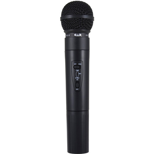 CAD TXHGXLV Handheld Transmitter for GXLV Wireless System (Frequency H)