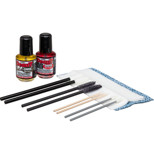 CAIG Laboratories DeoxIT D100L Contact/Connector Treatment Kit with Accessories (2-Pack)