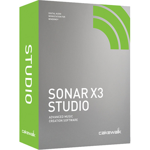Cakewalk Sonar X3 Studio - Professional Recording, Mixing, Mastering Software (Educational Discount - Single)