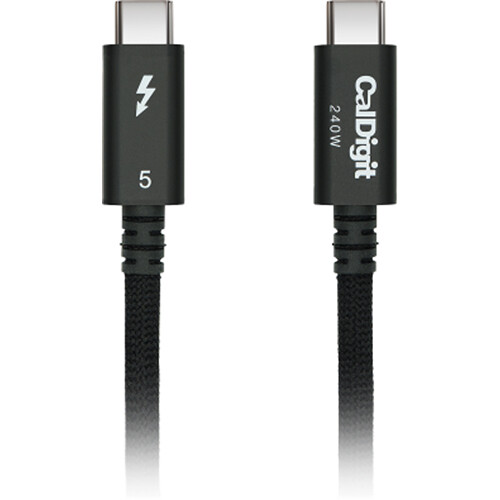 CalDigit Thunderbolt 5 Pro 240W Braided Cable (1.64')