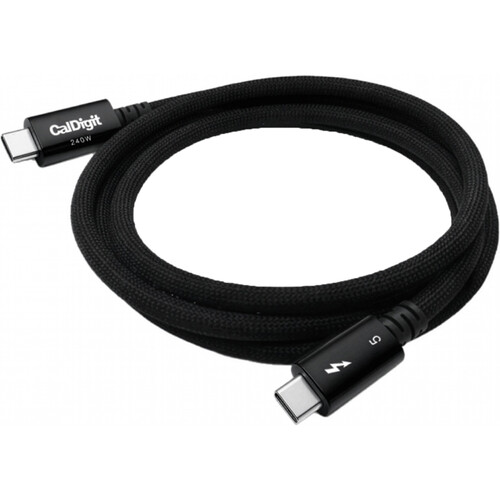 CalDigit Thunderbolt 5 Pro 240W Braided Cable (6.56')