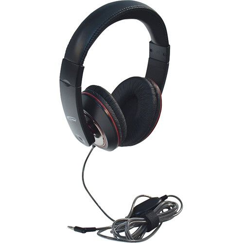Califone 2021 Series Deluxe Stereo Headphones with In-Line Volume Control (3.5mm Plug)