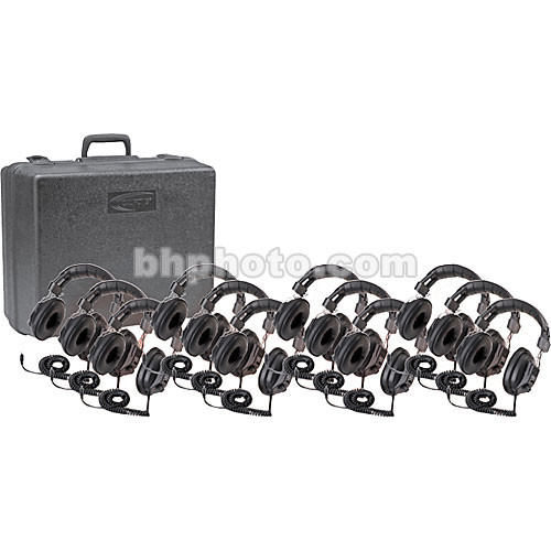Califone 3068AV Switchable Stereo/Mono Headphones (Classroom 12-Pack)