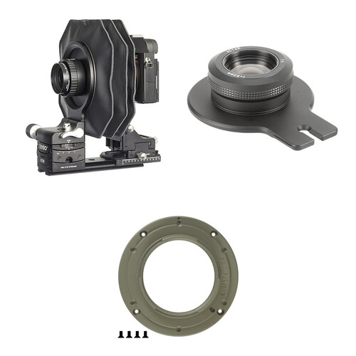 Cambo ACTUS-B View Camera Body with 80mm f/4 Lens and Bayonet Kit (FUJIFILM X)