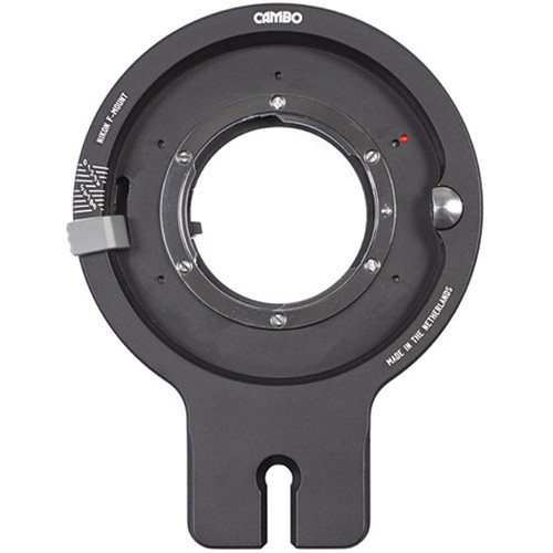 Cambo ACB-NF Lensplate with Nikon F Bayonet Mount (Black)