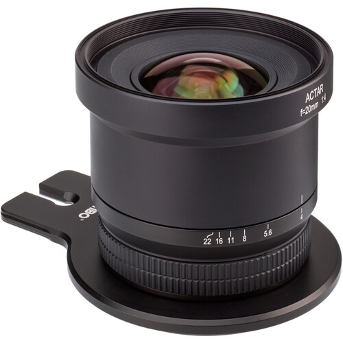 Cambo ACTAR-20 20mm f/4 Lens with Lens Plate 99070822 B&H Photo