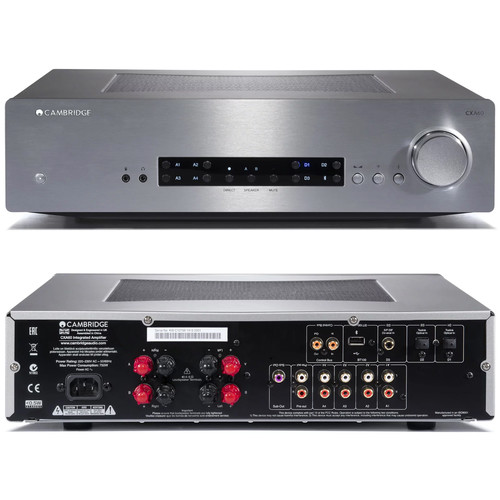 Cambridge Audio CXA60 Stereo 120W Integrated Amplifier (Silver)