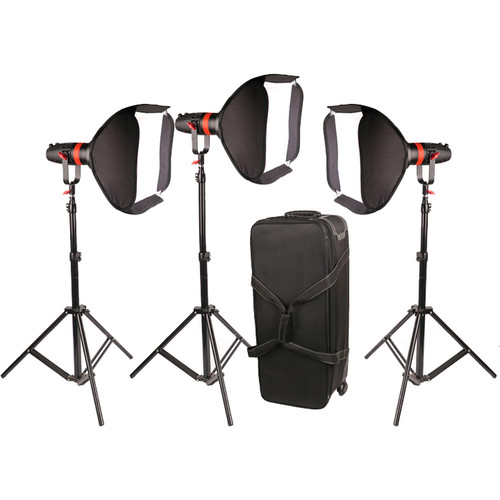 CAME-TV Boltzen 55w Fanless Focusable Fresnel LED Tungsten Package