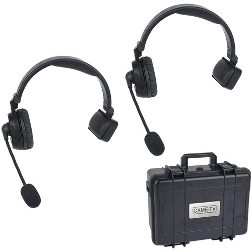 CAME-TV Waero Duplux Digital Wireless Foldable Headset With Hardcase 2 Pack (EU)