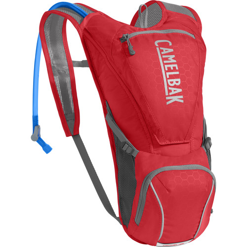 CAMELBAK Rogue 85 oz Biker Hydration Pack (Racing Red/Silver)