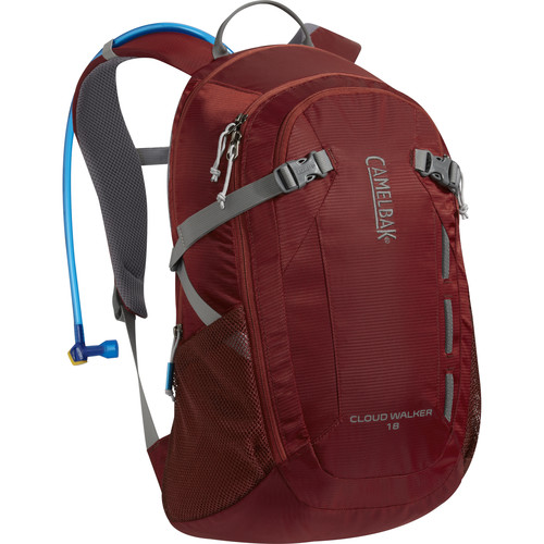 CAMELBAK Cloud Walker 18 Hydration Pack (2L Antidote Reservoir, Sienna Red/Dark Red)