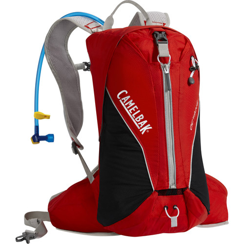 CAMELBAK Octane 18X Hydration Backpack with 3L Reservoir (Engine Red/Silver)
